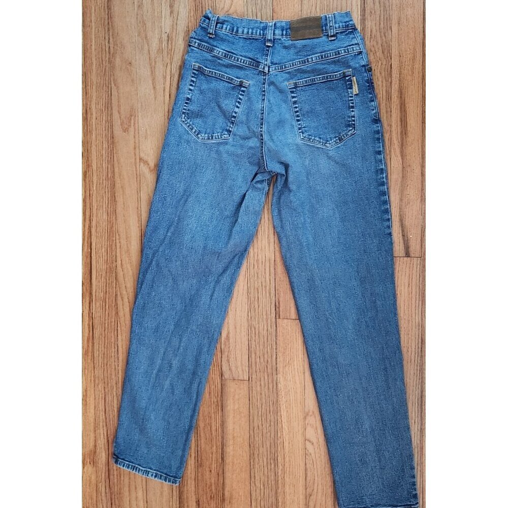 Coldwater Creek Jeans Straight Leg High Rise Medium Wash Denim Sz 6 Mom Flex Vtg - Picture 7 of 9
